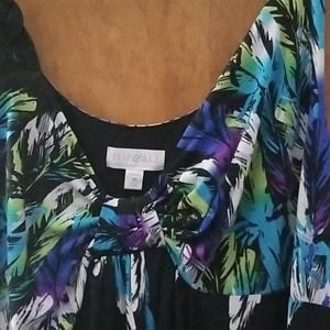 DRESSBARN ROZ & ALI SIZE 20 MAXI DRESS